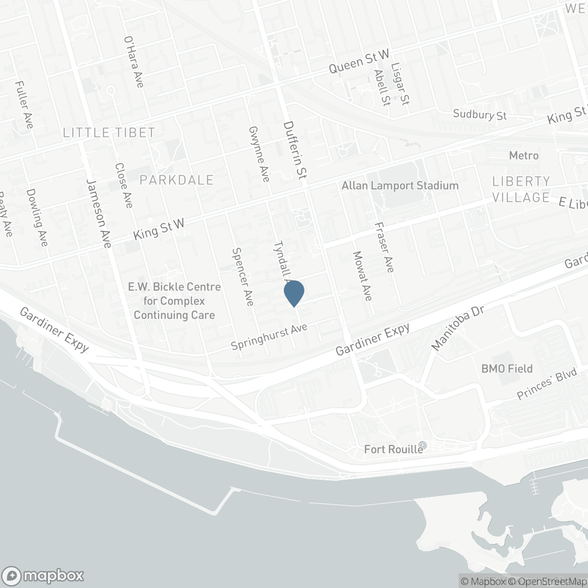 31 TYNDALL AVENUE, Toronto, Ontario M6K 2E9